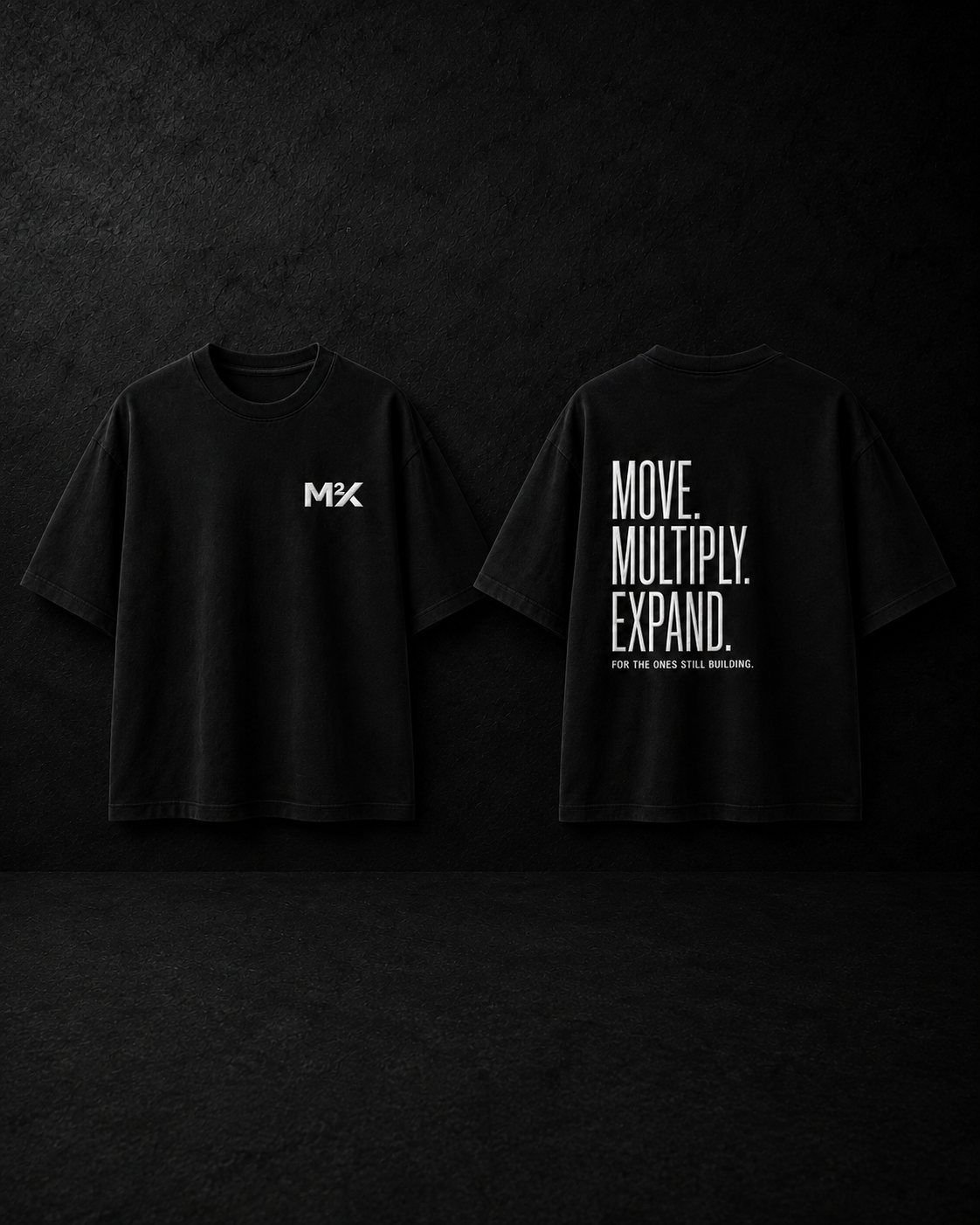 M²X Architect Tee — Black
